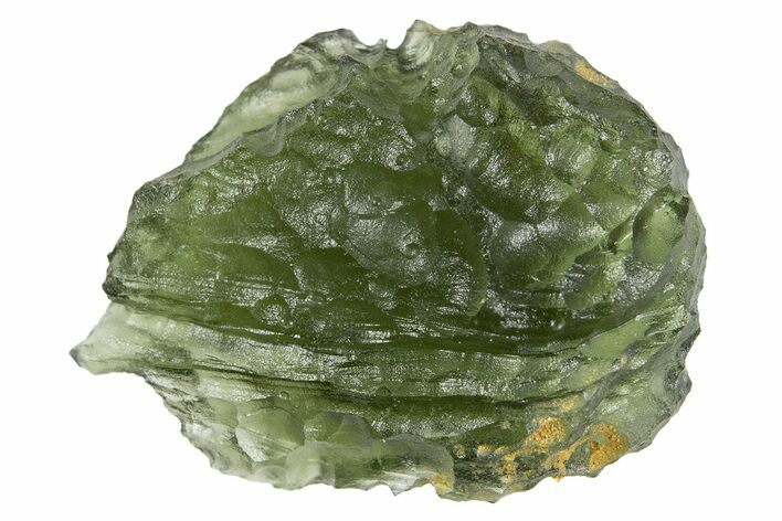 Green Moldavite Tektite ( g) - Czech Republic #300967